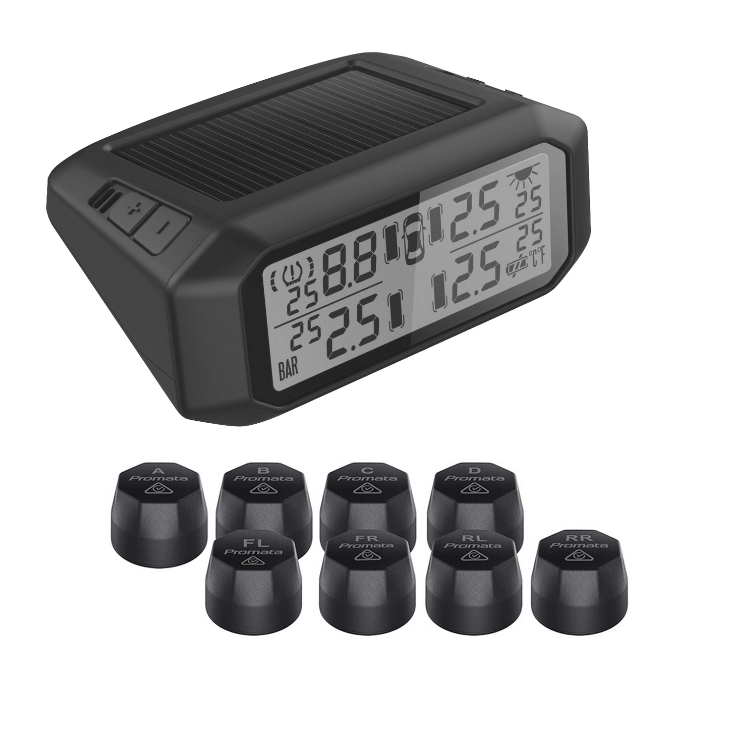 Image of Mata1E (Promata Tyre Pressure Monitoring System), 6 external sensors