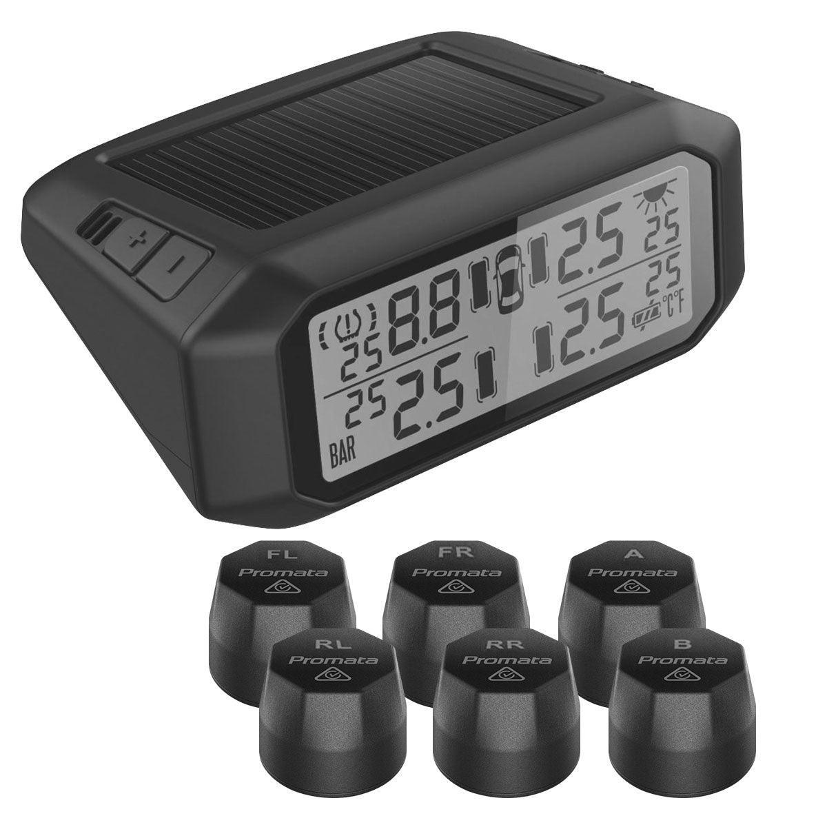 Image of Mata1E (Promata Tyre Pressure Monitoring System), 6 external sensors