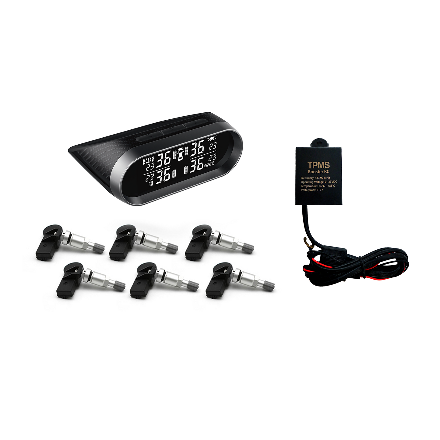 Image of Mata2 (Promata Tyre Pressure Monitoring System), 6 Internal Sensors With Booster