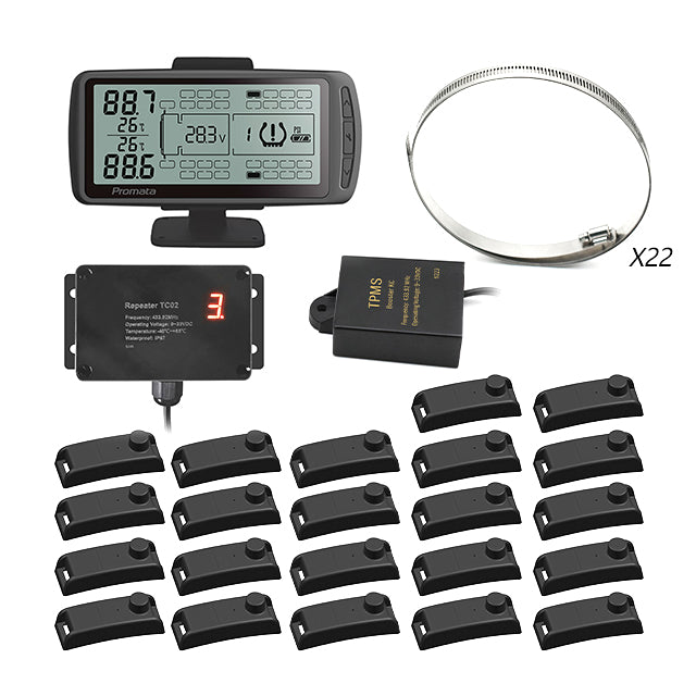 Mata7S with 10 Internal Sensors and Booster with 12 Internal Sensor Trailer Kit