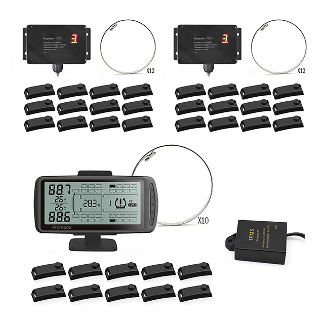 Mata7S with 10 Internal Sensors and Booster with Two 12 Internal Sensor Trailer Kits