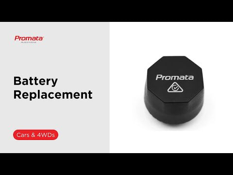 Video on how to replace batteries on Promata external TPMS units