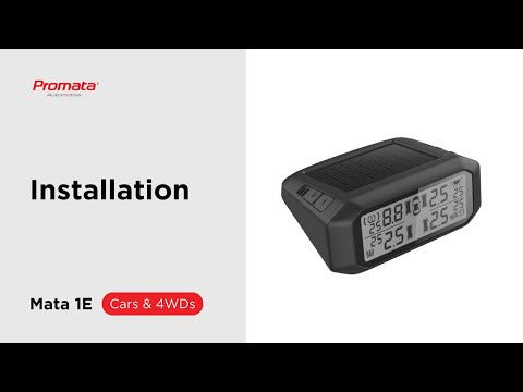 How to install the Mata 1 TPMS unit