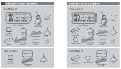 Image of Mata7S Manual Page for Package Contents