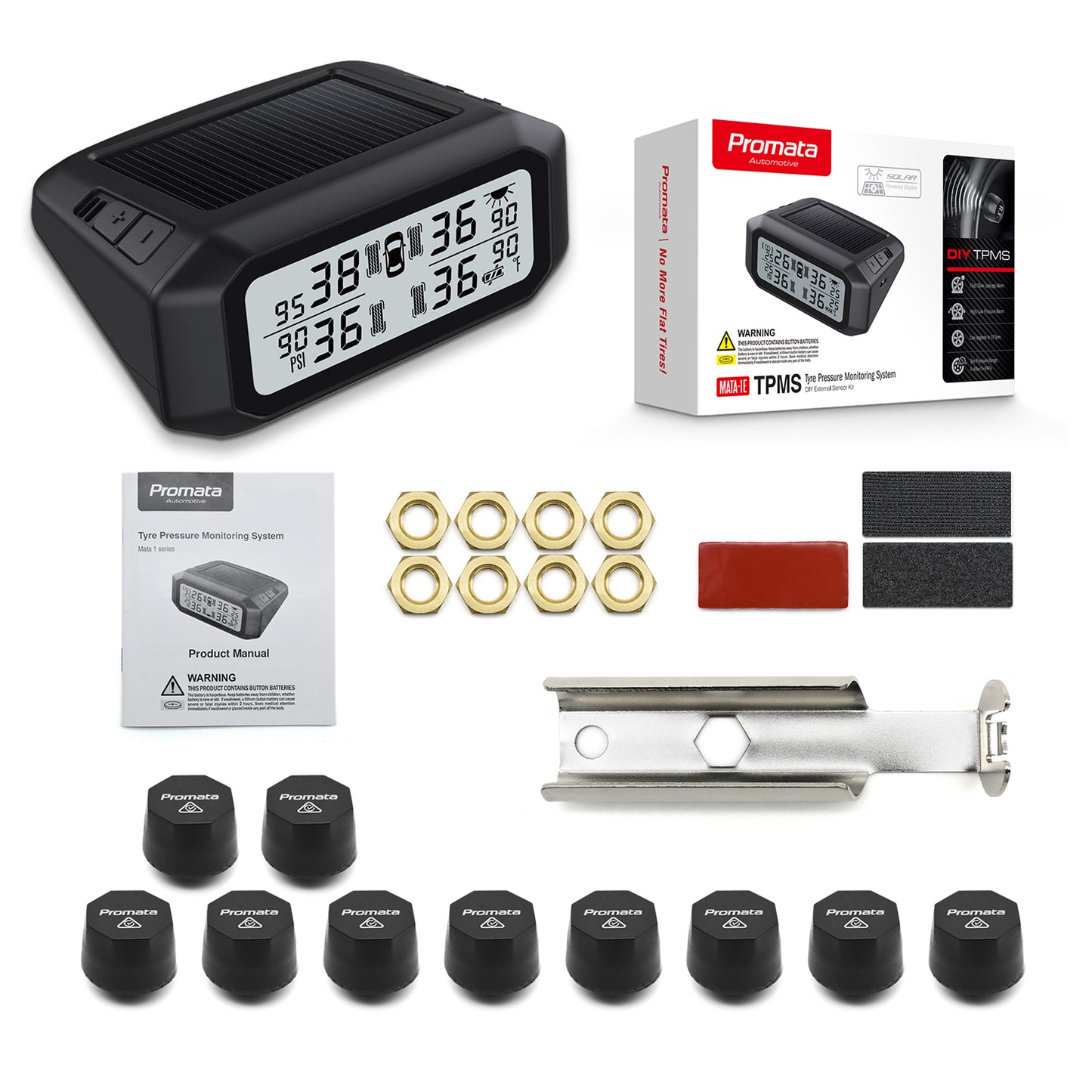 Mata 1 - TPMS for Trailers & Caravans | 10 External Sensors