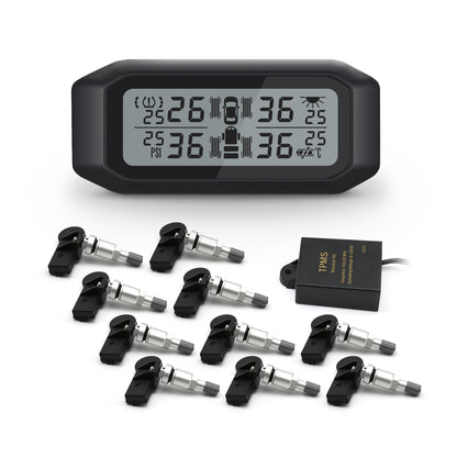 Promata Mata 1 TPMS - 10 internal sensors and signal booster for 4WDs and dual axle trailers and spare tyres.