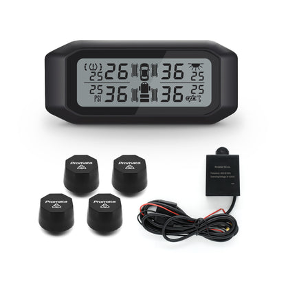 Promata Mata 1E TPMS - 4 external sensors and signal booster for cars & 4WDs.
