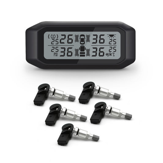 Promata Mata 1 TPMS - 5 internal sensors for cars & 4WDs with a spare tyre.