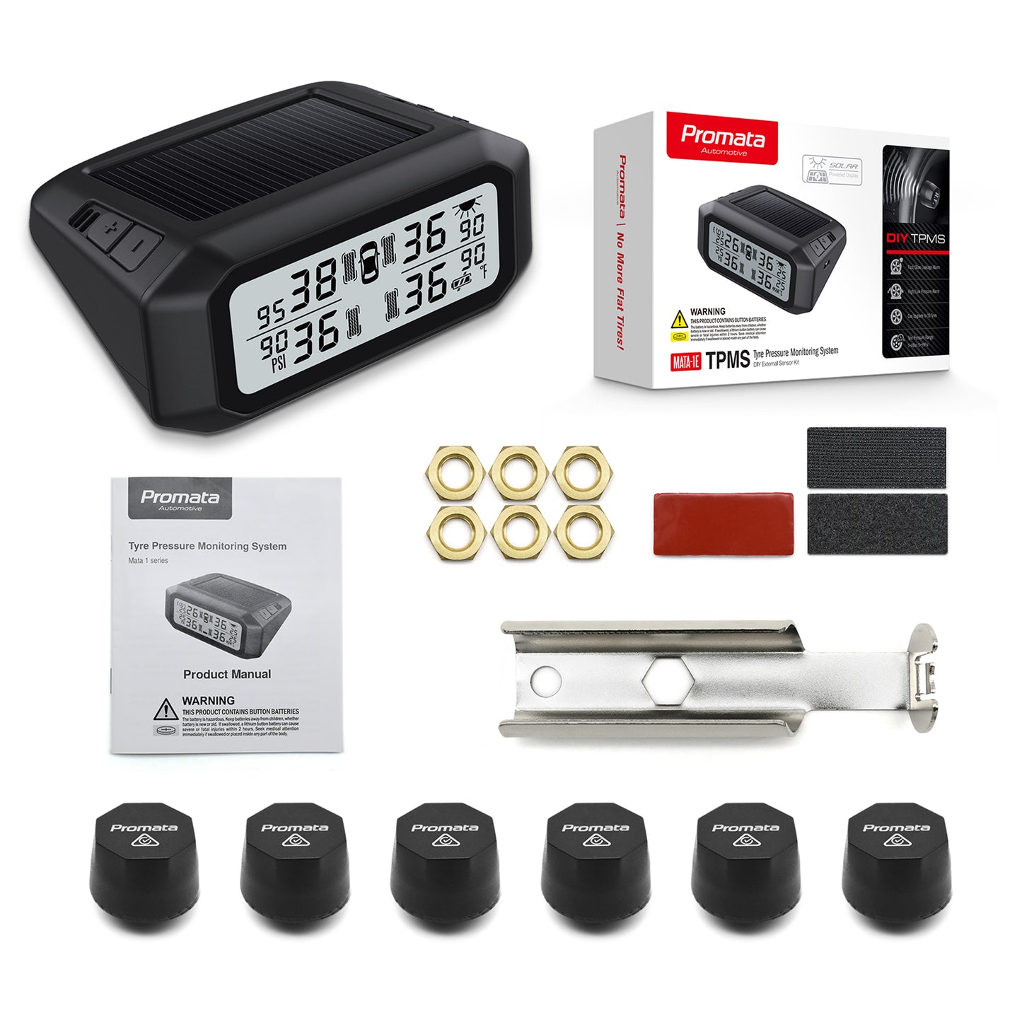 Mata 1 - TPMS for Trailers & Caravans | 6 External Sensors