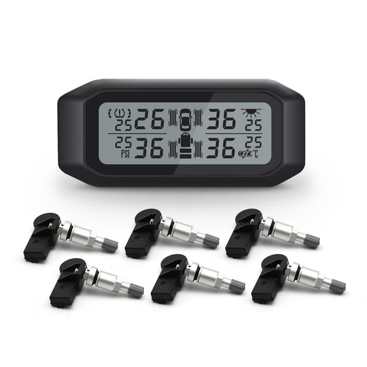 Promata Mata 1 TPMS - 5 internal sensors and signal booster for cars & 4WDs with a spare tyre.