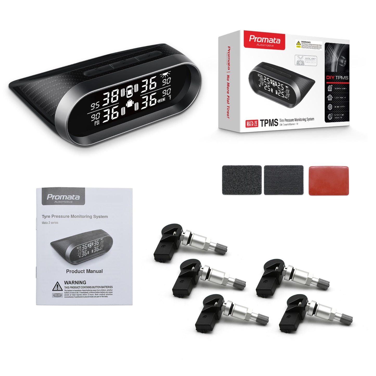 Mata 2 - TPMS for 4WDs & Cars | 5 Internal Sensors