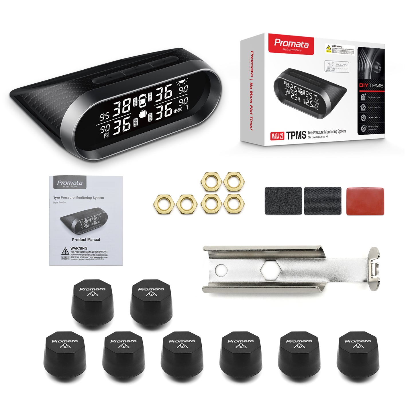 Mata 2 - TPMS for Trailers & Caravans | 8 External Sensors