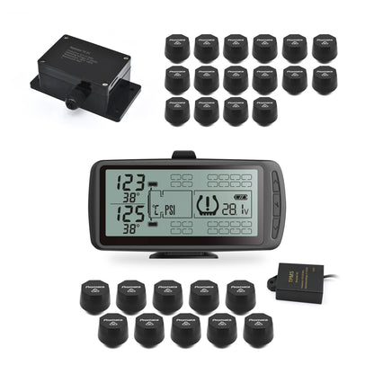 Mata 7 Truck TPMS With 16 Sensor Trailer Kit