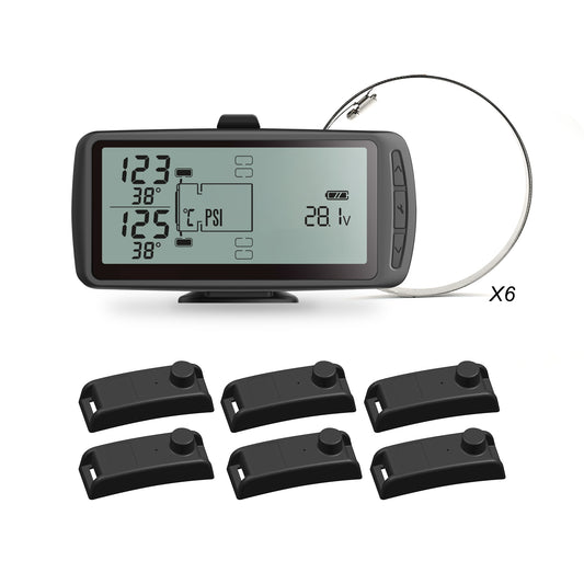 Mata 7 - Large Screen TPMS for Trucks & Heavy Vehicles | 6 Internal Sensors - Promata Australia