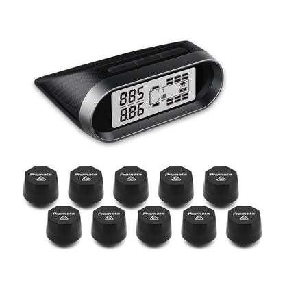 Mata T2 - TPMS for 10 Wheeled Trucks & Vehicles | 10 External Sensors - Promata Australia