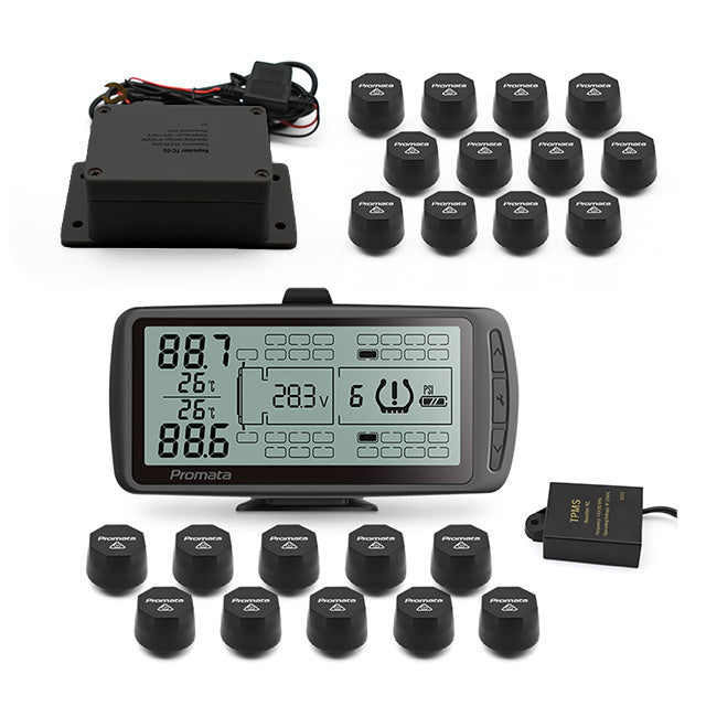 Mata 7S TPMS with 10 External sensors and 12 External Sensor Trailer kit