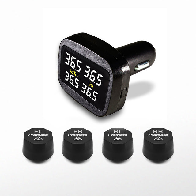 Promata Tyre Pressure Monitor Mata C with 4 External Sensors