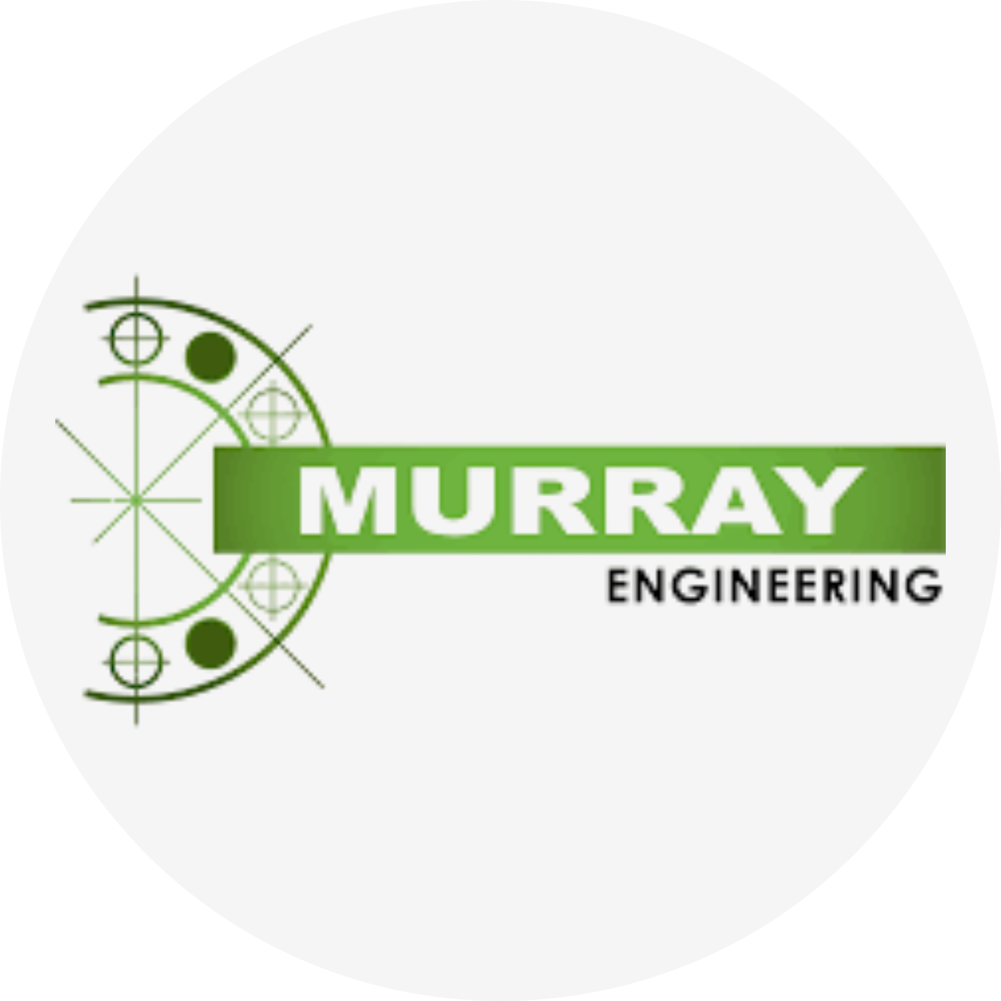 Murray Engineering logo with green text  on a white background